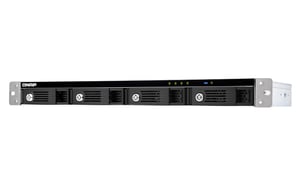 QNAP TR-004U hårddiskhölje HDD/SSD-hölje Svart, Grå 2,5/3,5"