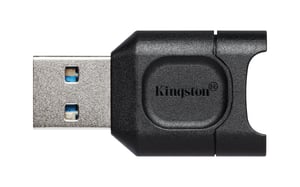 Kingston Technology MobileLite Plus USB 3.2 Gen 1 (3.1 Gen 1) Type-A Card Reader, Black