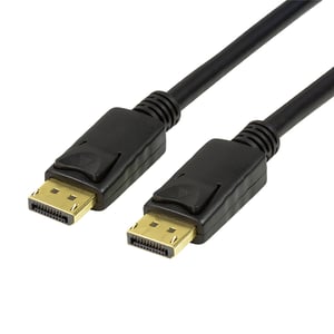 LogiLink CV0121 3 m DisplayPort Cable, Black