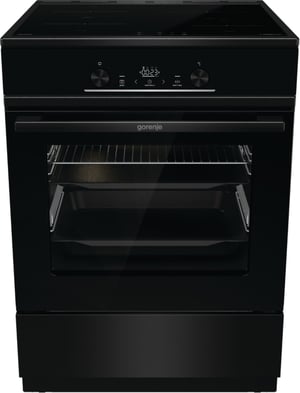 Gorenje GEIT6E62BPG pierkarnik Kuchenka wolnostojąca Prąd elektryczny Płyta indukcyjna strefowa Czarny