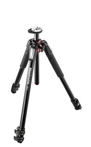 Manfrotto MT055XPRO3 Stativ für digitale/analoge Kameras, 3 Beine, schwarz