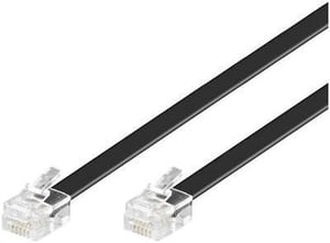 Microconnect MPK106B telefonkabel 6 m Svart