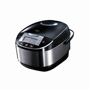 Russell Hobbs 21850-56 Multifunktions-Elektrotopf 5 l, 900 W, Schwarz, Edelstahl