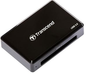 Transcend CFast 2.0 USB 3.0 Card Reader USB 3.2 Gen 1 (3.1 Gen 1) Black