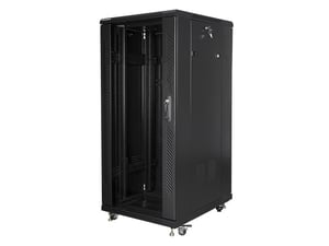 Lanberg FF01-6827-12B 27U-rack Fristående rack Svart