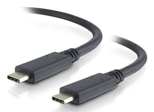 C2G 88848 USB 3.2 Gen 2 (3.1 Gen 2) Cable, 1 m, USB-C, Black