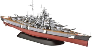 Revell Bismarck – Modell eines Kriegsschiffs, Bausatz im Maßstab 1:700