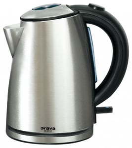 Orava VK-3712 vattenkokare 1,2 l 1600 W Svart, rostfritt stål