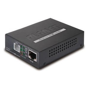 PLANET VC-231 nätverkskonverterare 100 Mbit/s Svart