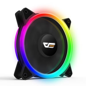 darkFlash DR12 PRO system chłodzenia komputerów Obudowa komputera Wentylator 12 cm Czarny 1 szt.