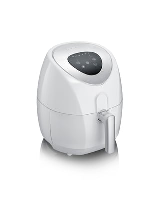 Severin FR 2440 Single-Basket 3.2 L Standalone 1500 W Hot Air Fryer, White