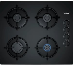 Siemens EO6B6PB10 Kochfeld Schwarz Einbau Gas 4 Kochzonen