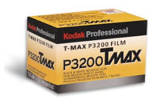 Kodak T-MAX P3200 Schwarz-Weiß-Negativfilm