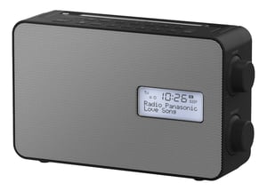 Panasonic RF-D30BTEG Przenośny Cyfrowy Czarny, Szary