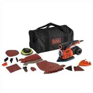 Black & Decker KA280LSA2-QS Winkelschleifer 13.000 U/min, 220 W