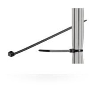 Microconnect CABLETIE4 Cable Tie Cable Tie for Ladder Black 100 pcs.