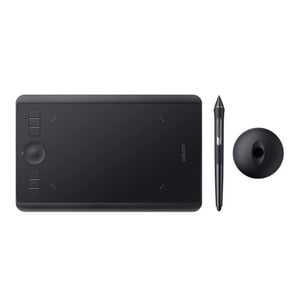 Wacom Intuos Pro S Graphics Tablet, Black, 160 x 100 mm