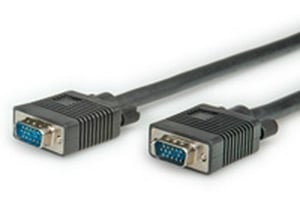 ROLINE 20 m VGA-kabel VGA–VGA (D-Sub) Svart
