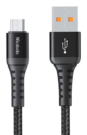 Mcdodo CA-2281 kabel USB 1 m USB A Micro-USB B Czarny
