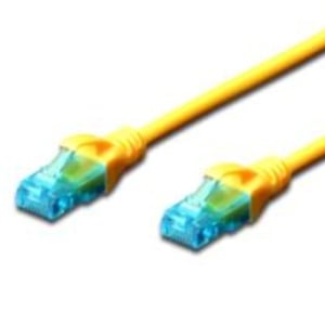 Digitus 0,25 m Cat5e U-UTP-Netzwerkkabel Gelb 0,25 m U/UTP (UTP)