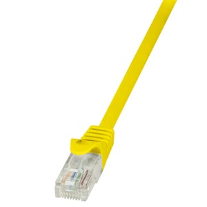 LogiLink 1.5 m Cat.6 U/UTP Network Cable, Yellow, 1.5 m Cat6 U/UTP (UTP)