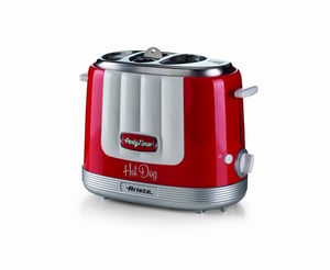 Ariete 0206/00 650 W Hot Dog Toaster, Red