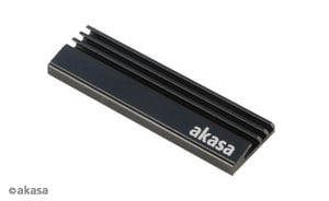 Akasa A-M2HS01-KT02 PC-Kühlsystem SSD-Kühlkörper Schwarz 1, 2