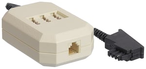 Goobay 50282 Telephone Cable 0.2 m Beige, Black
