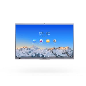 Hikvision DS-D5C86RB/B Digital Signage-Display – Interaktives 2,18 m (86") LED-Flachbildschirm-Display mit WLAN, 400 cd/m², 4K Ultra HD, silberfarben, Touchscreen, integrierter Prozessor, Android