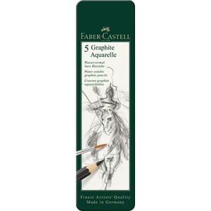 Faber-Castell 117805 grafitpenna HB, 5 st.