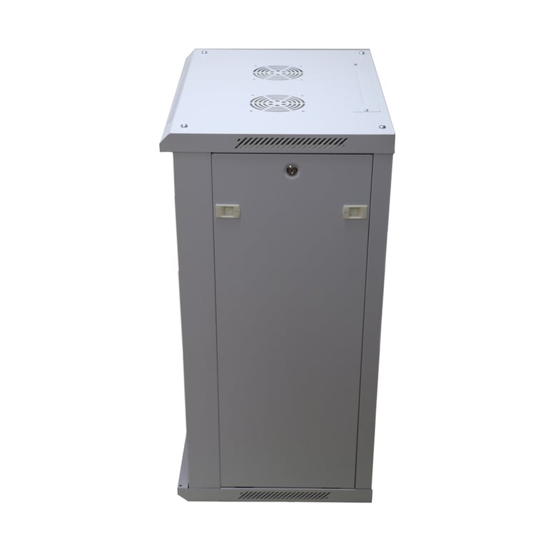 Extralink Szafa rack 18U 600x600 Szara montowana na ścianie