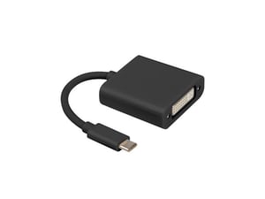 Lanberg AD-UC-DV-01 zewnętrzna karta graficzna usb 3840 x 2160 px Czarny