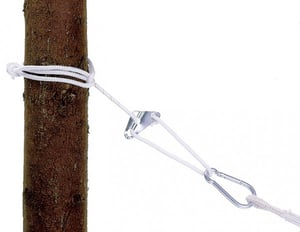 AMAZONAS AZ-3025000 Hammock Accessory Hanging Kit Silver Galvanized Steel, Plastic 150 kg