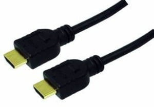 LogiLink HDMI/HDMI, 20 m langes HDMI-Kabel, HDMI Typ A (Standard), schwarz