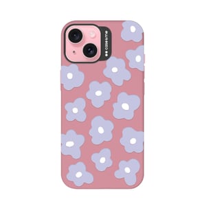 Case & Me Jelly pokrowiec na telefon komórkowy 15,5 cm (6.1") Liliowy, Różowy