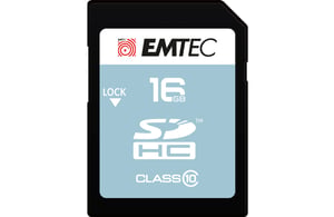 Emtec ECMSD16GHC10CG 16 GB SDHC-flashminne, klass 10