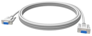 Vision TC 5MS kabel równoległy Biały 5 m RS-232