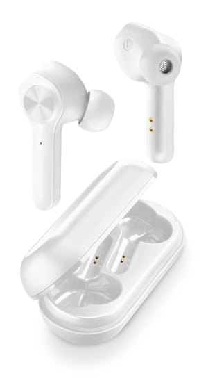AQL BTELUSIONTWSW słuchawki/zestaw słuchawkowy True Wireless Stereo (TWS) Douszny Połączenia/muzyka Bluetooth Biały