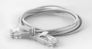 Wantec 7230 kabel sieciowy Biały 1,5 m Cat6a U/UTP (UTP)