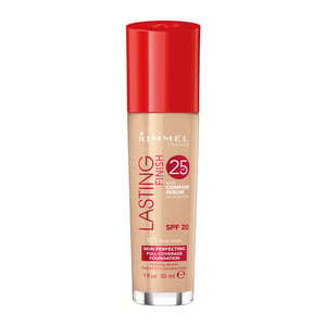 Rimmel Lasting Finish 25H Foundation With Comfort Serum 30 ml Flaska med pump Płynny 103 True Ivory