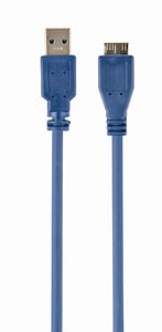 Gembird CCP-mUSB3-AMBM-6 USB-kabel USB 3.2 Gen 1 (3.1 Gen 1) 1,8 m USB A Micro-USB B Blå