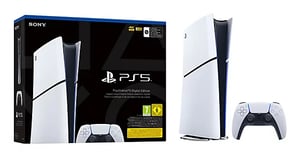 Sony PlayStation 5 Digital Edition 825 GB Wi-Fi Svart, Vit