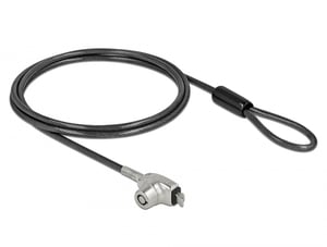 DeLOCK Navilock Laptop Security Cable with Lock for HP Nano Slot - Carbon Steel Cable
