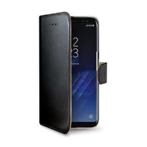 Celly WALLY691 Cell Phone Case, 15.8 cm (6.2"), Flip Case, Black