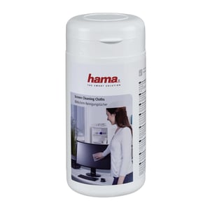 Hama 00113806 rengöringsduk Polar Vit 100 st.