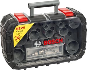 Bosch 2 608 580 887 Drill Bit Set for Drilling Holes, 11-piece set