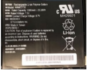 Zebra BTRY-ET5X-8IN3-01 Replacement Part / Accessory for Tablets Battery