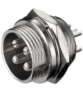 Goobay ME 4 XLR M Edelstahl