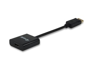 Equip 133438 Kabeladapter 0,2 m DisplayPort-HDMI Schwarz