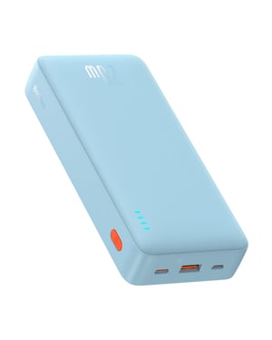 Baseus Airpow Litowo-polimerowy (LiPo) 20000 mAh Niebieski